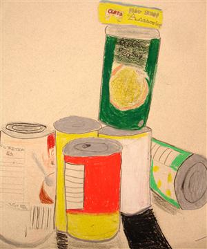 CAN CAN STILL LIFE 